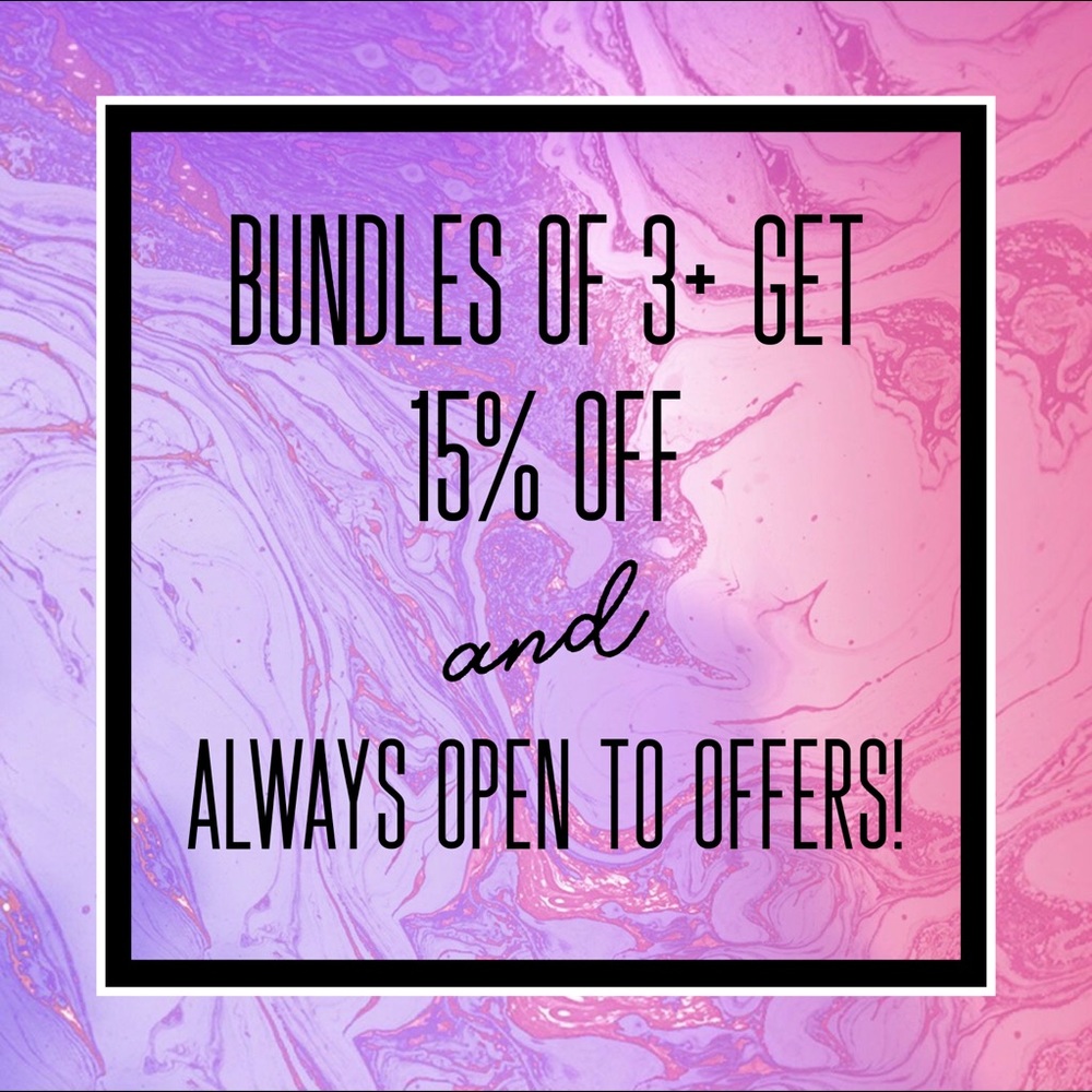 ✨Bundles and Offers!✨
